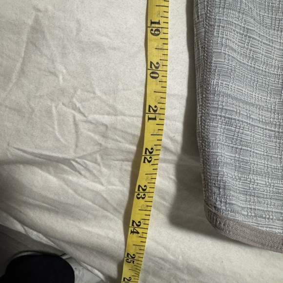 Athleta Gray High Rise Leggings Sz L Mesh Capri Yoga Fitness Running Pants - Picture 13 of 13